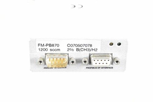 AERA FM-PB870, Digital Mass Flow Meter, 1200sccm 2%B(CH3)/H2 - Picture 8 of 8