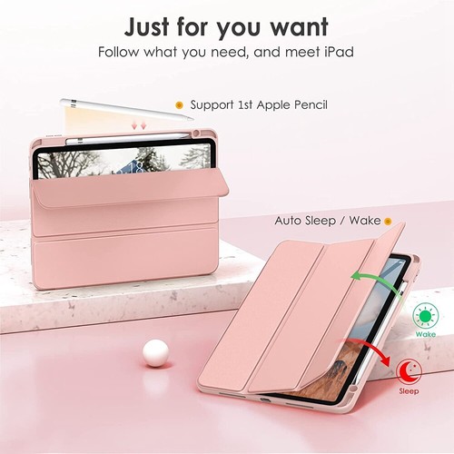 Smart Case Abdeckung mit Stifthalter für Apple iPad 5 6 7 8 9 10th Air 4/5 Pro 11" - Bild 29 von 45