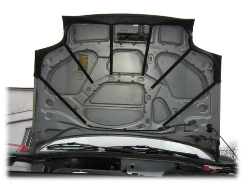 CAR HOOD BONNET BRA fit Renault Clio B I NOSE FRONT END MASK BRA DE CAPOT - Imagen 4 de 4