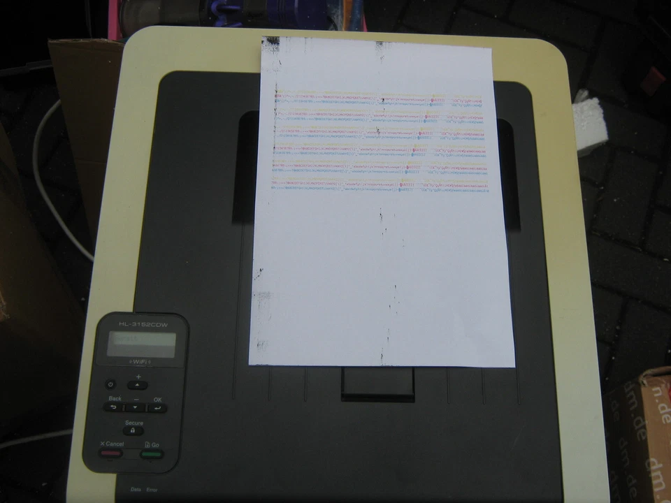 Brother HL-3152CDW Farblaserdrucker mit Duplex incl. aller Toner - Bild 4 von 4