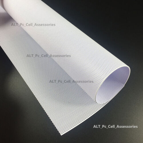 Ventola refrigeratore antipolvere computer PC 300 mm larghezza copertura personalizzata filtro antipolvere rete bianco - Foto 2 di 2