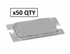 B-Line BPR1 Metal Protector Plate Ruff-In One Device Receptacle GFCI, Box of 50
