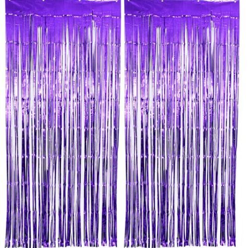 2M-3M FOIL FRINGE TINSEL BACKDROP CURTAIN DOOR WEDDING BIRTHDAY PARTY DECORATION - Picture 14 of 18
