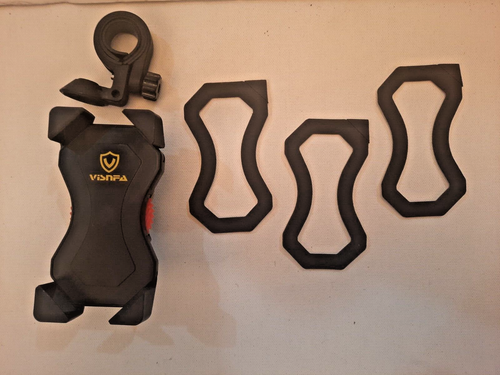 Cell Phone Holder for Bike/Cycle Handlebar Mount visnfa 2018 Model PB03-AC - Picture 10 of 12