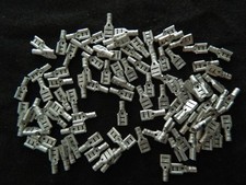 14-16 GAUGE 25 PK NON INSULATED FEMALE QUICK DISCONNECT .187 AWG GA CONNECTOR