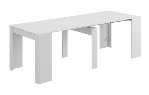 Mesa de comedor, mesa consola extensible mesa cocina recibidor, Consola - Imagen 16 de 32