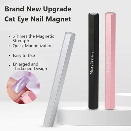Hexagon Large Magnet, Strong Dual-Head Cat Eye Nail Magnet, for Gel Nail Polish - Picture 2 of 10