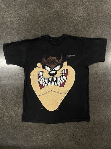 Vintage Taz Big Face Vintage Tshirt Extra Large
