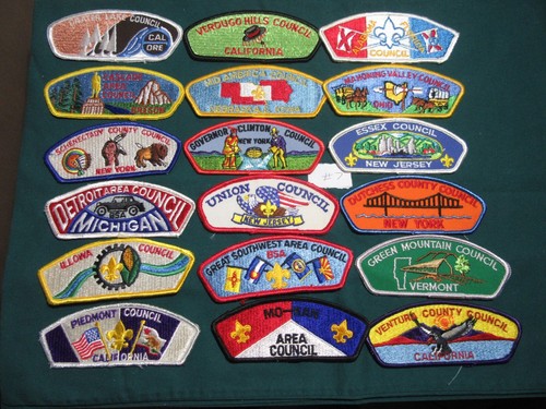 50 Council Shoulder Patches, Mostly 1970-80's FB #7 - Picture 2 of 3