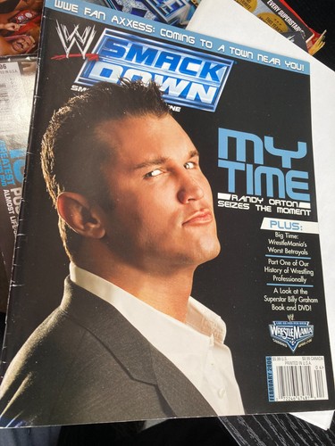 WWF WWE SMACKDOWN Magazine FEB 2006 - Randy Orton + Huge Poster - Picture 2 of 3