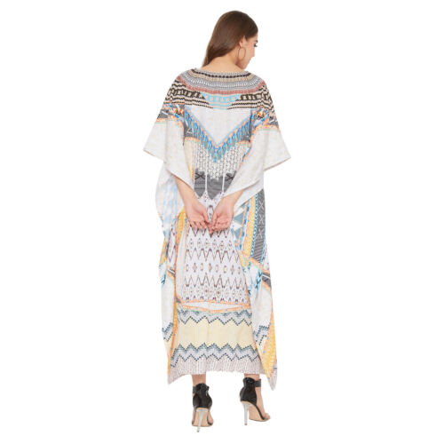 Vestido Kaftán Caftán Cubierta de Playa Boho Vestido Hippie Playa Mujeres Talla Grande Túnica Prenda para el torso - Imagen 356 de 673