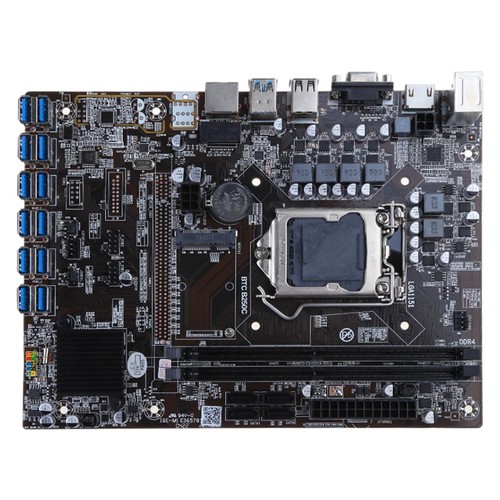 B250C BTC Mining Motherboard + Intel G3930 CPU - Picture 2 of 2