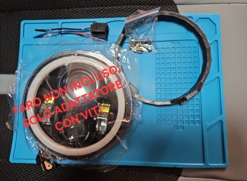 Adattatore +Viti(Faro Non Incluso)Vespa Piaggio Pk Hp 50 125 Per Faro Fanale Led - Foto 2 di 2