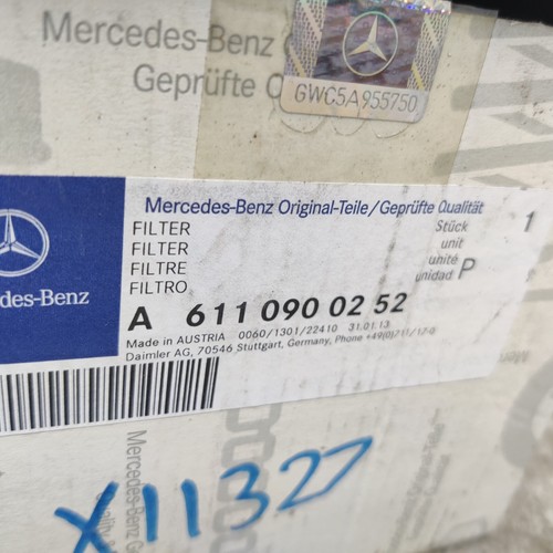 NEW Genuine Mercedes W202 C220 CDI Diesel Fuel Filter & Housing 6110900252 NOS - Picture 5 of 6