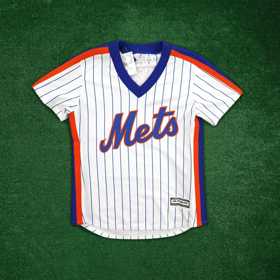 Matt Harvey Majestic 1986 New York Mets Women's Alt White Cool Base Jersey - Image 2 of 4