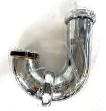 DURA PRO 1- 1/2" 22GA SATIN FINISH BRASS SINL J-BEND