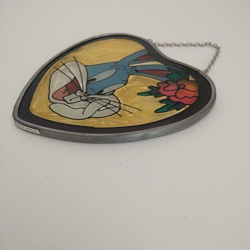 Vintage Looney Tunes WB Sun Catcher Bugs Bunny von Dale Tiffany Inc. in Box 1998 - Bild 9 von 21