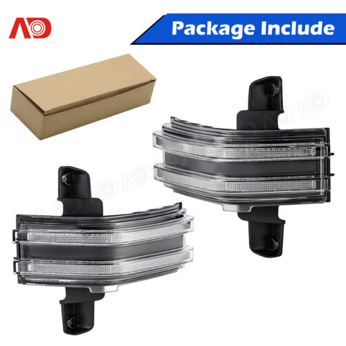 LED Switchback Tow Mirror Signal Light For 2014-2019 Chevy Silverado GMC Sierra - Picture 8 of 16