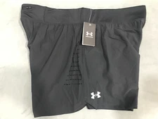 Under Armour Men's Size XXL Black 5" Running Speedpocket Shorts NWT