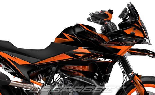 NEW Graphic kit for 2023 KTM 890 SMT Decal Sticker Kit (SHR-BO) - Picture 2 of 7