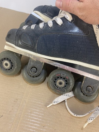 Vintage 90s Y2K V Form Tst 2000 Roller Hockey Skates Size 8 Rollerblades USA - Picture 5 of 9