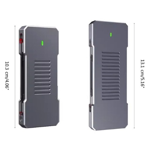 Versatile M.2 NVMe SSD Enclosure RTL9210B Advanced Chip for Faster Speed - Afbeelding 8 van 10