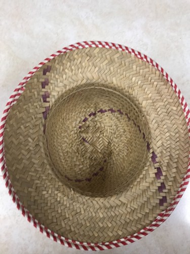 Vintage Child's Straw Hat - Picture 3 of 3