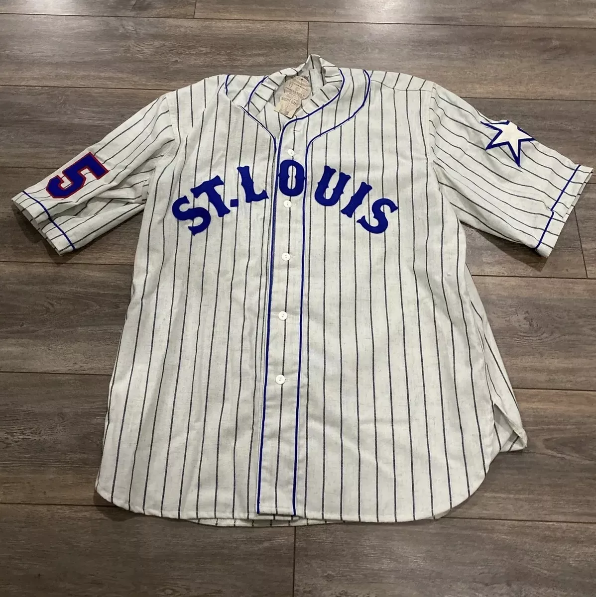 1931 VINTAGE AUTHENTIC EBBETS FIELD FLANNELS ST LOUIS STARS JERSEY