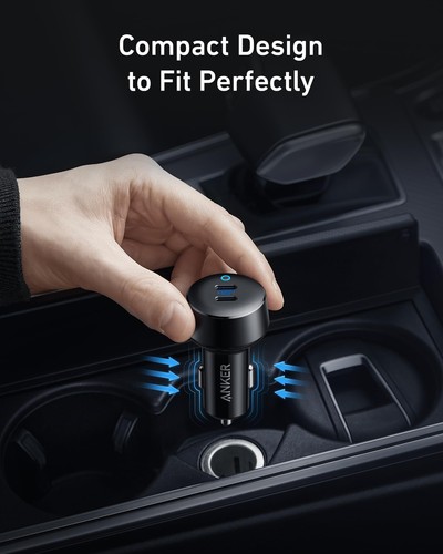 Anker USB C Car Charger 40W 2-Port PowerIQ 3.0 Type C Car Adapter - Picture 5 of 7
