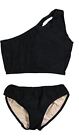 Cheryl Creations Kids Girl's Black Cute & Comfortable Two Piece One Shoulder Bat