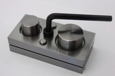 Premium Jumbo Pro Quality Disc Cutter With 2 Punches 1 3/4 And 1 3/8 Inch