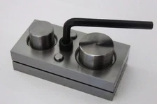 Premium Jumbo Pro Quality Disc Cutter With 2 Punches 1 3/4 And 1 3/8 Inch