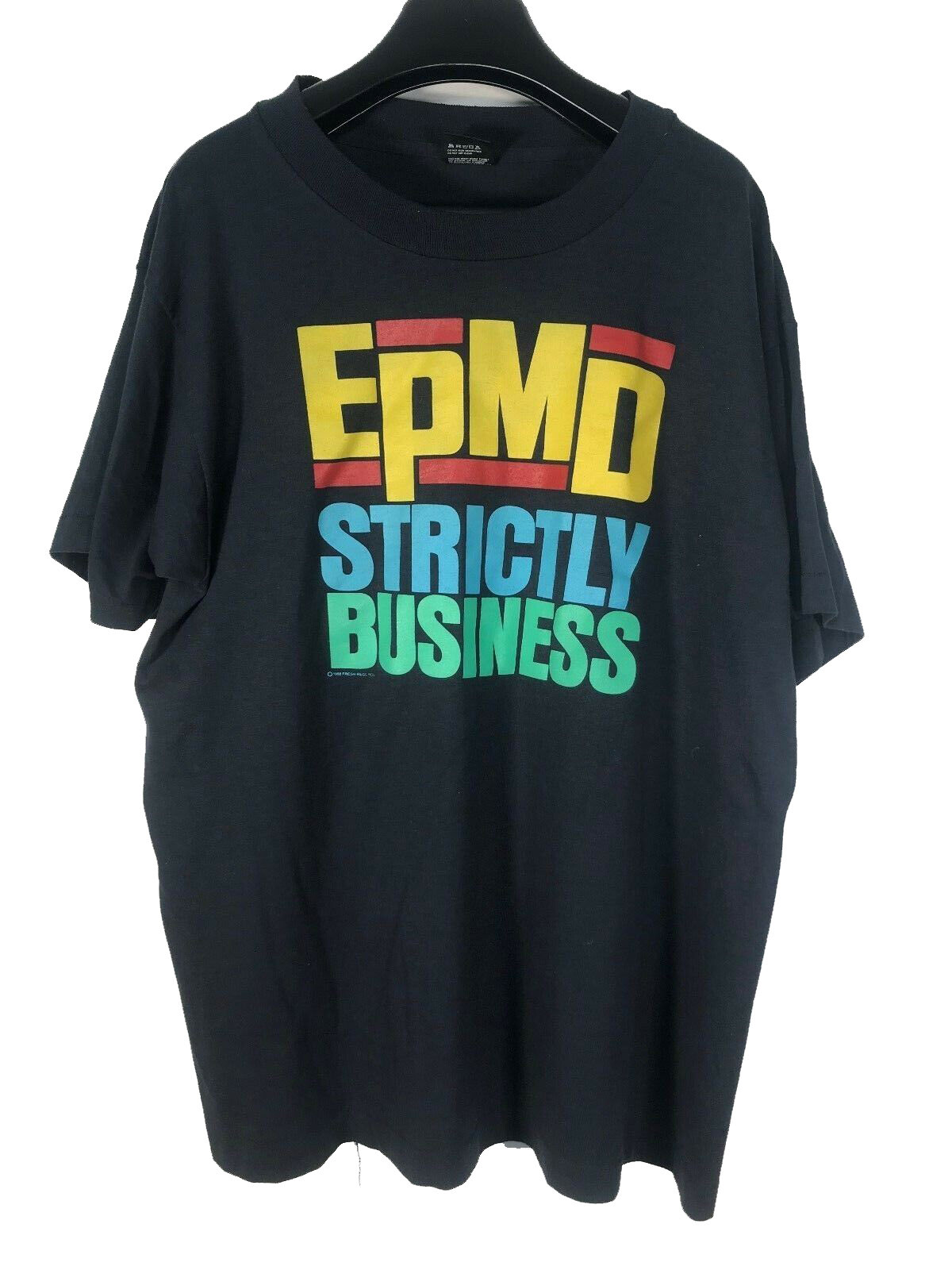 Vintage 80s EPMD Strictly Business Rap T-Shirt