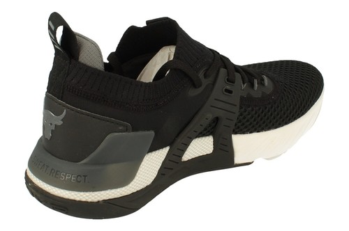 Under Armour Project Rock 4 Mens Trainers 3023695 Sneakers Shoes 001 - Picture 3 of 5