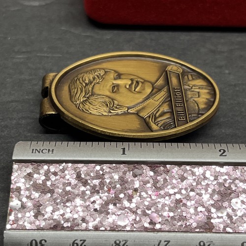 VINTAGE BILL ELLIOTT 1992 Bronze Money Clip Limited 0470/5000 NASCAR RACING - Picture 7 of 16