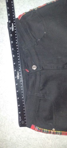 Pantalones JEANS Para Hombre Punk Ocio Gótico Hebilla Remache Multicolor Pantalones Talla 32 - Imagen 5 de 7