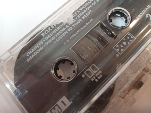 Set of 2 Roxette - Look Sharp! (Cassettes) (1988, EMI) (Original White Case) - Picture 8 of 14