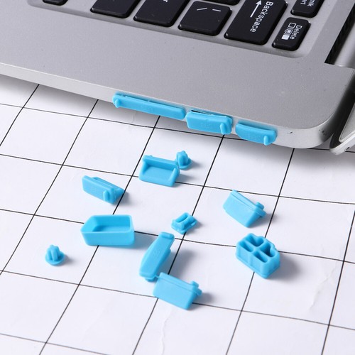 13 SZTUK Ładowarka do laptopa Port Protector Korek Silikon Port USB Cover - Zdjęcie 10 z 12