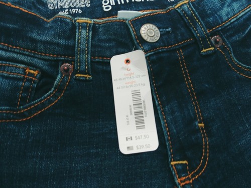 Gymboree Girls Dark Blue Girlfriend Style Jeans Size 6 - Picture 3 of 6