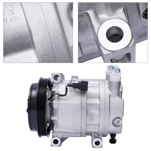 AC Compressor w/Clutch For For Infiniti FX35 3.5L Infiniti GS35 3.5L 2003-2008 - Imagen 2 de 14