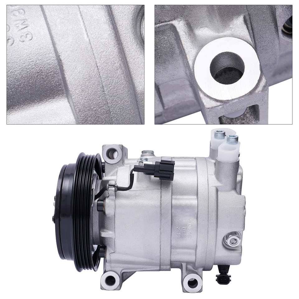 For 2003-2006 Infiniti G35 2003-08 Infiniti FX35 A/C Air Compressor w/ AC Clutch Foto 4 de 4