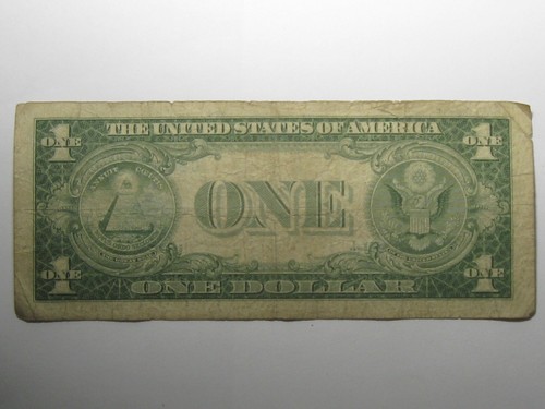 1935 G Silver Certificate $1 Note - #11228-27 - Afbeelding 2 van 2
