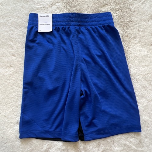 NWT Nike Boys M Dri-FIT Elite Training Basketball Athletic Shorts Blue Black - Picture 7 of 8