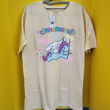 NEW Hello Kitty  s Sanrio CINNAMON ROLL T-Shirt Size Adult Large