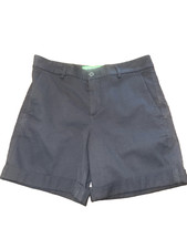 United Colors Of Benetton Shorts Black Size 2 Vintage Minimalist Academia Retro