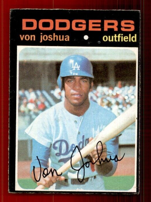 1971 O-Pee-Chee #57 Von Joshua EX-EX+