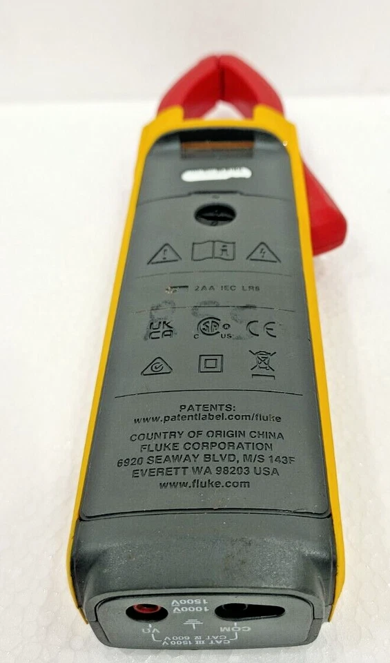 Pinza amperimétrica inalámbrica Fluke 393 FC CAT III 1500V True TRMS - Imagen 3 de 4