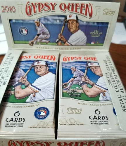 2016 Topps Gypsy Queen baseball 6 card single pack lot - Full Checklist Inside - Picture 3 of 6