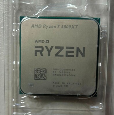 AMD Ryzen 7 5800XT With cooler 4.8 GHz Max, 3.8 GHz base. 8 Core, FREE SHIPPING!