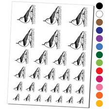 Active White-Breasted Nuthatch Temporary Tattoo Water Resistant Set